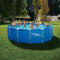Summer Waves Zwembad - ⌀ 457 cm x 122 cm - Inclusief filterpomp