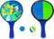 Summertime Catch and Hit met Bloemenprint 4-delig Blauw/Groen