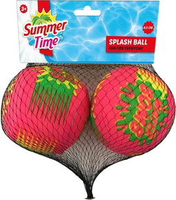 Summertime Splash Ball 8.5 cm (2 Stuks)