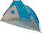 Summertime strandtent - blauw - incl. scheerlijnen