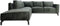 Hoekbank Links Morgan - 248x261x88 - Adore 156 Hunter - Velours