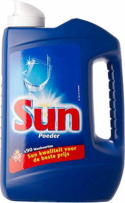 Sun Normaal Vaatwaspoeder - 4 x 3Kg - Voordeelverpakking