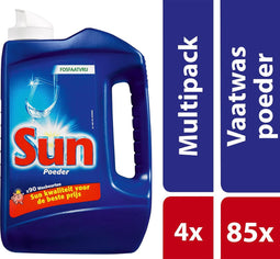 Sun Vaatwaspoeder Normaal 4x 3 kg