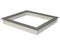 Sunny Sandy Houten Zandbak in Grijs/Wit - Incl. Beschermhoes en Gronddoek - FSC hout - 127x127x17cm
