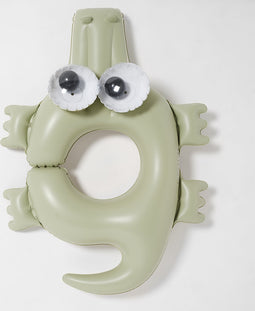Sunnylife Croc pool ring khaki