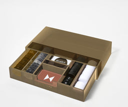 Sunnylife - Games Lucite Luxe Poker Sepia Citrus - Acrylaat Kunststof - Bruin