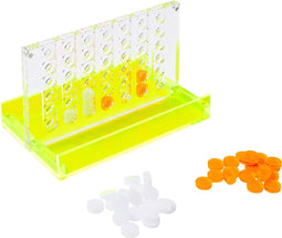 Sunnylife - Games Lucite Travel 4 Op Een Rij - Acrylaat Kunststof - Multicolor