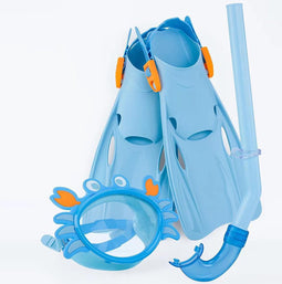Sunnylife - Kids Swimtime Snorkelset Sonny the Sea Creature Sea Small - Kunststof - Blauw