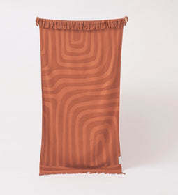 SunnyLife - Luxe Handdoek - Terracotta - 90x175