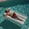 Sunnylife - Luxe Lilo - Luchtmatras - Green Stripe