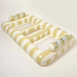 Sunnylife - Luxe Twin Hammock Float Casa Sand - Luchtmatras - Stripe