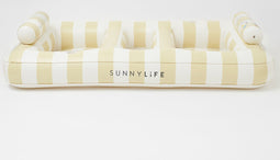 SunnyLife - Mango Bay - Luxe Drijvende hangmat - 2 personen - Mosterd