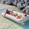 SunnyLife - Mango Bay - Luxe Drijvende hangmat - 2 personen - Mosterd