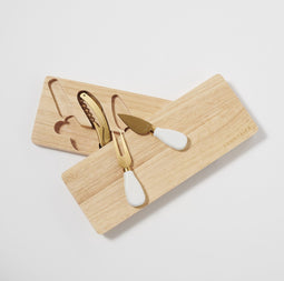 Sunnylife - PicnicTravel Cheese Set Natural