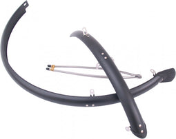 Sunnywheel Spatborden Set Kunststof 28 Inch 45mm Matzwart