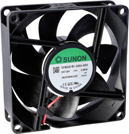 Sunon GE80252B1-000U-AE9 Axiaalventilator 24 V/DC 101.91 m³/h (l x b x h) 25 x 80 x 80 mm