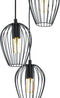EGLO Newtown - Hanglamp - E27 - Ø 38 cm - Zwart (1 stuk)