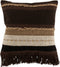J-Line kussen Etnic - katoen - bruin/zwart/beige