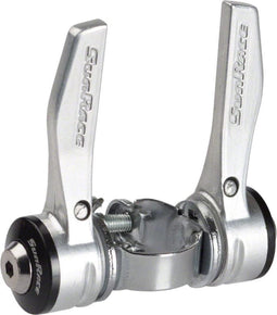 Sunrace Buisshifters Slr30 7sp / R7 28,6 Mm Aluminium Zilver