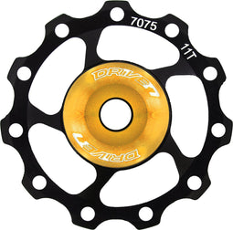 Sunrace Derailleurwieltje Sp860-hc11 Tanden Zwart/geel