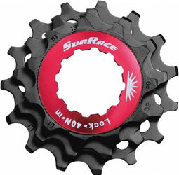 SunRace SPCS12 12v sluitring + kransjes 11-13-15T zwart