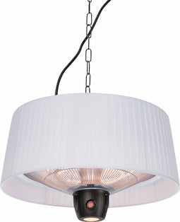 Sunred - Artix - Bright lijn - Wit - Hangend model - Terrasverwarmer - Infraroodstraling - 1500 W – ECO - 3 standen - LED - Afstand bestuurbaar - Elektrische heater