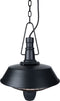 Sunred – Indus - Bright lijn - Zwart - Hangend model - Terrasverwarmer – Halogeen technologie - 2100W - Elektrische heater