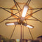 Sunred – Parasol - Bright lijn – Zwart/Zilver – Parasol model - Terrasverwarmer – Halogeen technologie – 2000W – ECO – Opvouwbaar – 3 standen – Elektrische heater – Heater – Parasol heater