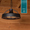 Sunred – Retro - Bright lijn – Zwart – Hangend model - Terrasverwarmer – Halogeen techniek – 2100W – ECO – 3 Standen – Afstand bestuurbaar – Elektrische heater – Heater – Retro design – Soft touch – Inclusief ketting