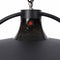 Sunred – Retro - Bright lijn – Zwart – Hangend model - Terrasverwarmer – Halogeen techniek – 2100W – ECO – 3 Standen – Afstand bestuurbaar – Elektrische heater – Heater – Retro design – Soft touch – Inclusief ketting