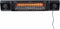 Sunred – Sun and Sound - Ultra lijn – Zwart – Wand model - Terrasverwarmer – Infraroodstraling – 2000W – Afstand bestuurbaar – Bluetooth speakers – Soft touch – Muziek – Elektrische heater – Heater