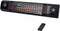 Sunred – Sun and Sound - Ultra lijn – Zwart – Wand model - Terrasverwarmer – Infraroodstraling – 2000W – Afstand bestuurbaar – Bluetooth speakers – Soft touch – Muziek – Elektrische heater – Heater