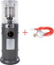 Sunred - Terrasverwarmer - Lounge Heater - Propus - Grijs - Staand model - 10000 W – Verschillende standen – Piezo ontsteking - Gas heater - Compleet: incl. gasdrukregelaar & slang