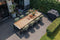 Suns Rialto Verstelbare Tuintafel Teak - 213/269x100x75 cm