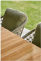 Suns Rialto Verstelbare Tuintafel Teak - 213/269x100x75 cm