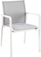 SUNS Tutti Dining Tuinstoel - Mat White/White Grey
