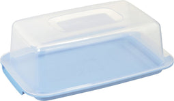 Sunware Gallery Line cakedoos - 3,75L - transparant/transparant blauw