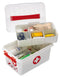 Sunware - Q-line EHBO doos met inzet 6L wit rood - 30 x 20 x 14,7 cm