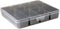 Sunware - Q-line opbergdoos met 10 bakjes 3,6L transparant metaal - 29,6 x 25 x 5,2 cm