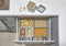 Sunware - Sigma home voorraadbus 0,6L wit grijs - 9 x 9 x 11,4 cm