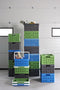 Sunware - Square vouwkrat 32L zwart - 49 x 36 x 24,5 cm