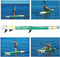 Sup board, kajak set & windsurf sup, paddle board, kano, inclusief pomp en peddel, opblaasbaar