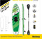 Sup board, kajak set & windsurf sup, paddle board, kano, inclusief pomp en peddel, opblaasbaar