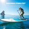 SUP Board Opblaasbaar Blauw/Wit