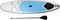 SUP Board Opblaasbaar Blauw/Wit