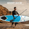 SUP Board Opblaasbaar Blauw/Wit