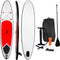 SUP Board Opblaasbaar Rood/Wit
