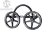 SUP wheels evolution X - SUP trolley - Supboard - Vervoer - Supwielen - Accessoire - Supboard karretje - Suppen - Moeiteloos tillen en verplaatsen van je supboard - Achter je fiets te plaatsen