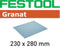 Festool 230x280 P100 GR/10 Handschuurmateriaal Granat VE=10 - 201259