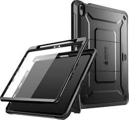 Supcase hoes met screen protector geschikt voor iPad Air 6 M3 / M2 - 13 inch 2025 / 2024 - Zwart